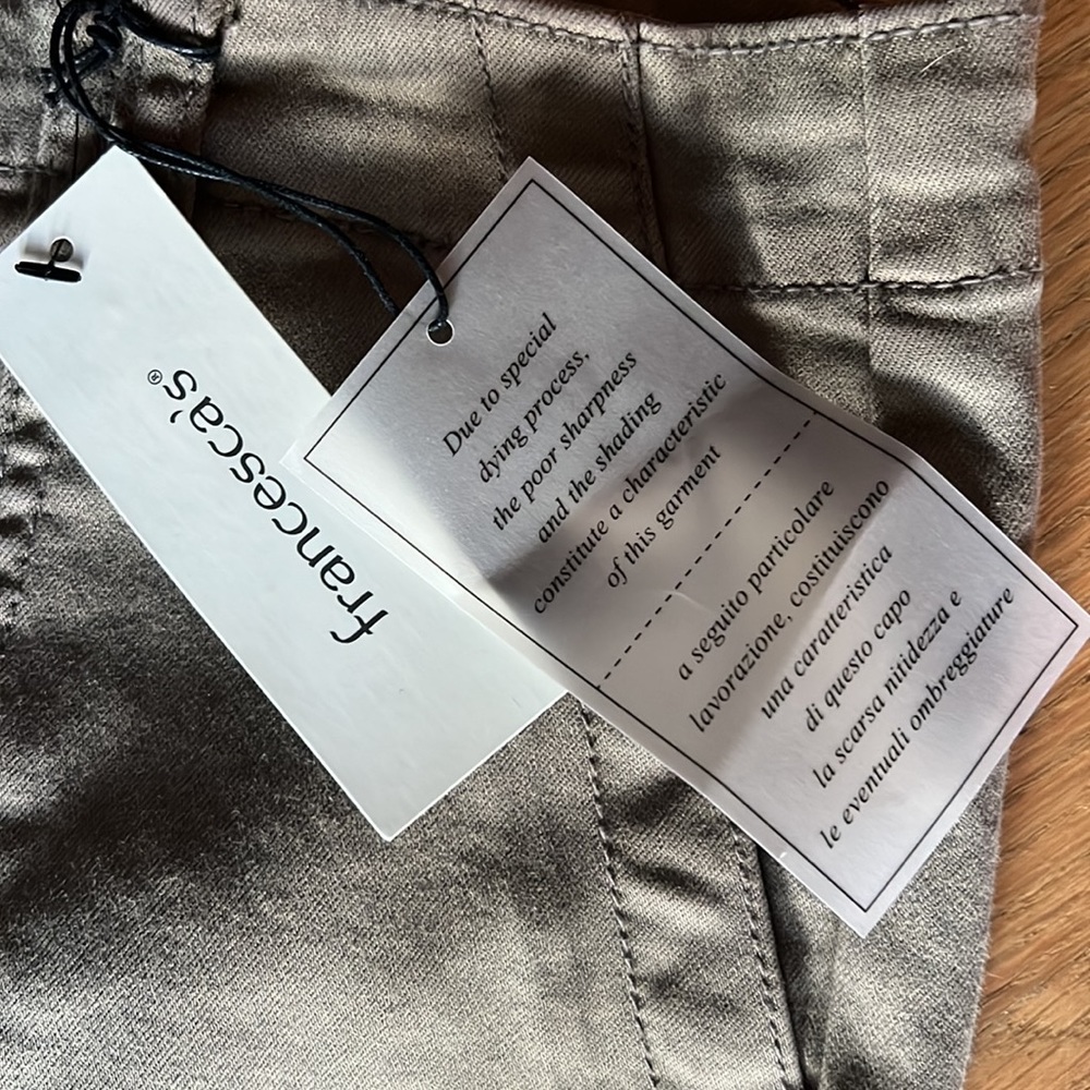 NWT SNEAK PEEK olive green utility joggers size small mid rise - Picture 3 of 6